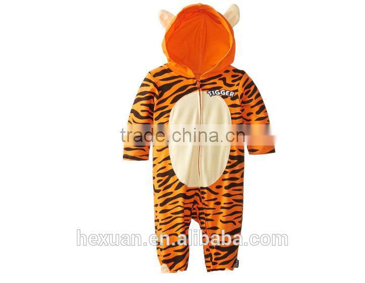 spring Newborn clothes baby polar fleece fabric romper long-sleeve baby cartoon cotton long-sleeved boys romper baby climbing