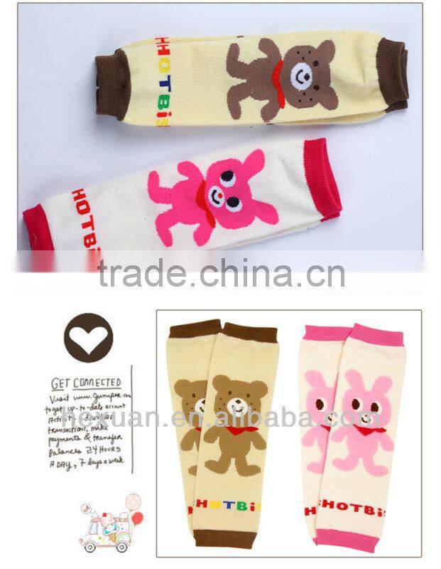 Wholesale cotton baby lace leg warmers,baby knee pads