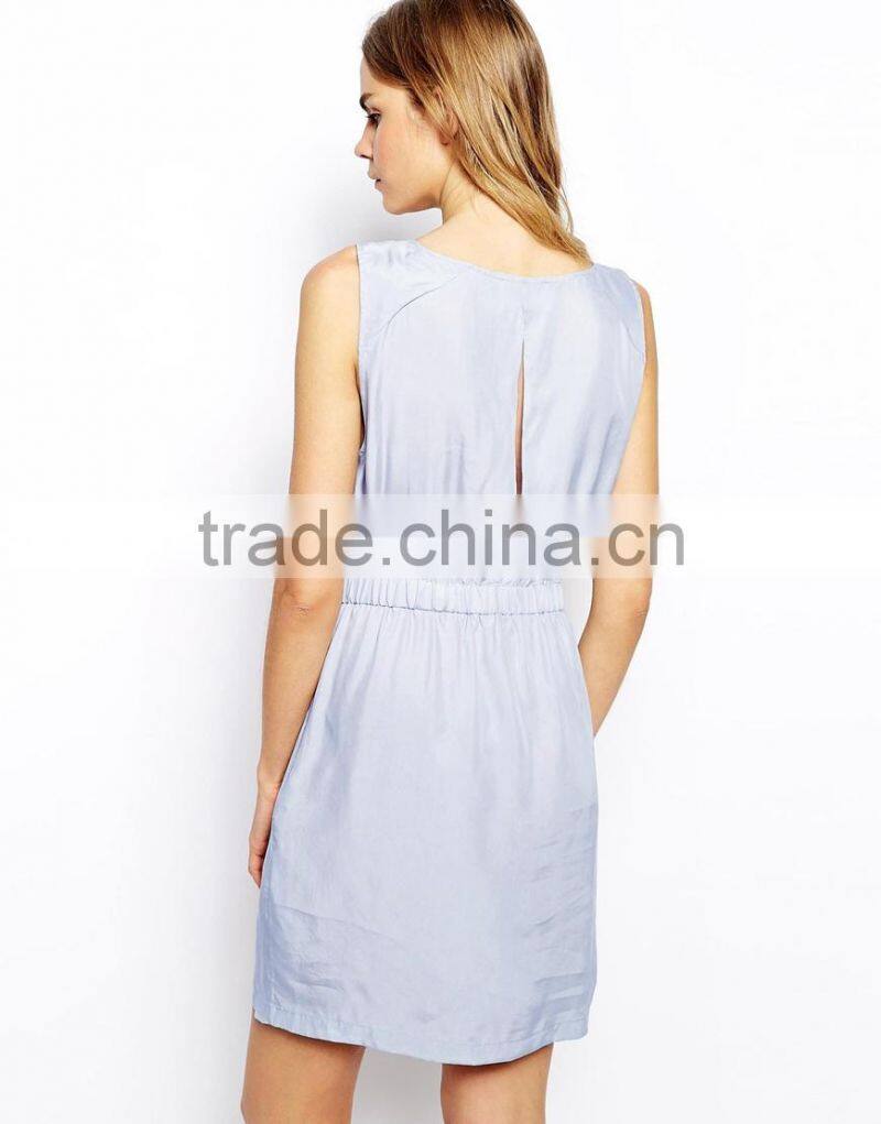 Won Hundred Kenton Dress with Gathered Waist Detail