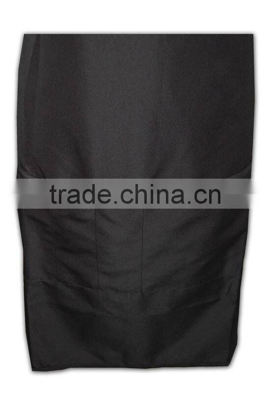 2015 design wholesale promotional solid color disposable chef aprons