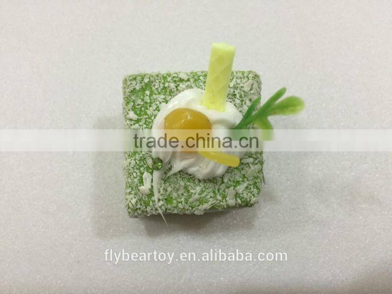 Plastic Food Models Atificial Cake For Promotion