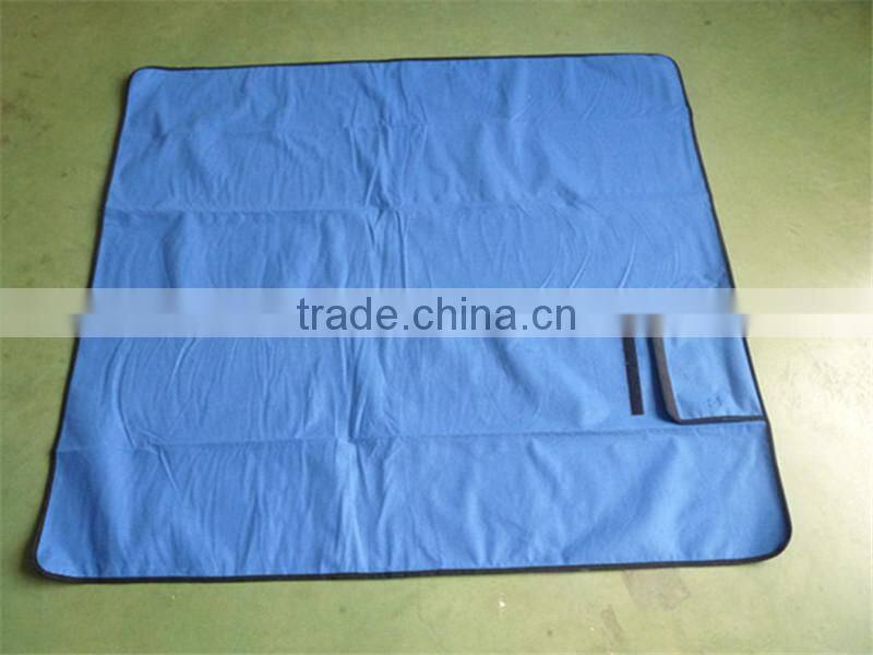 2015 New Style Double Layers Polar Fleece With Oxford Foldable Waterproof Picnic Rug