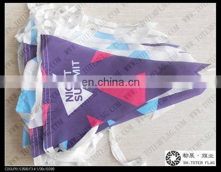 Beautiful Football String Pennant Bunting Flag