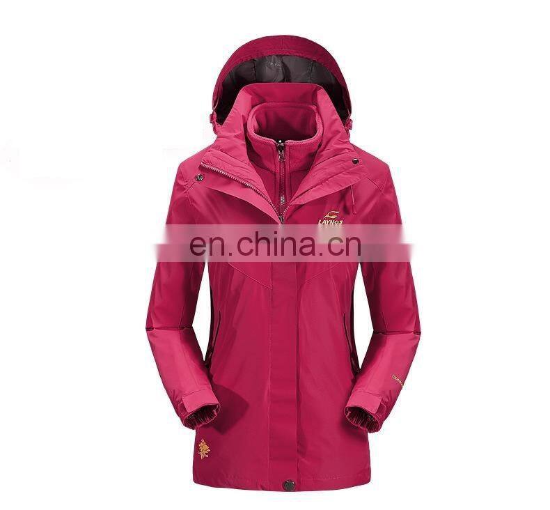 Women's waterproof windproof outdoor jacket climbing wear