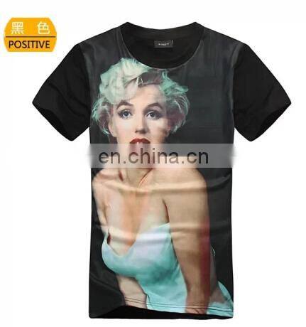 Innovative printing beauty women cheap wholesale t-shirts thailand