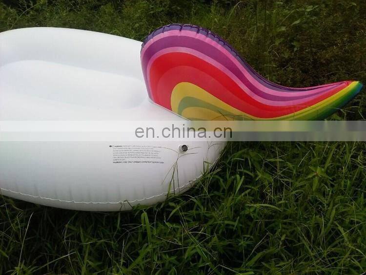 Outdoor Swimming Pool Floatie Lounge Toy Giant Inflatable Air Mattress Unicorn Float For Adults and Kids