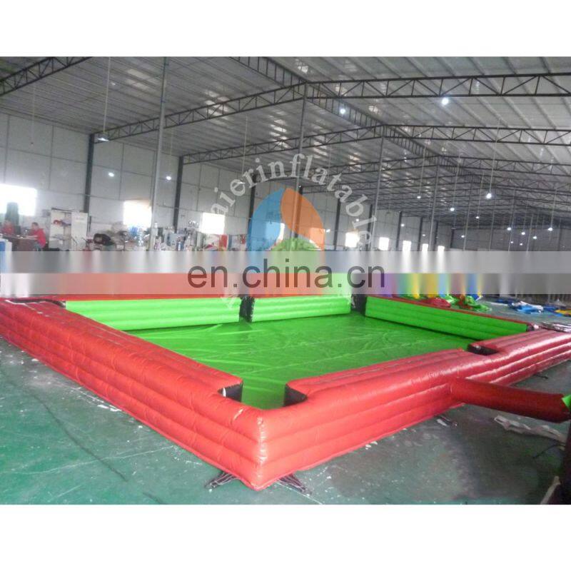 2017 Alibaba china hot sell inflatable sport game / cheap price Inflatable snooker for adult