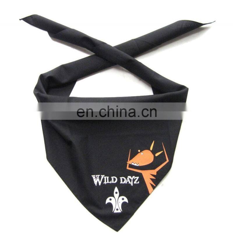 Customize dog bandana with personalized sign