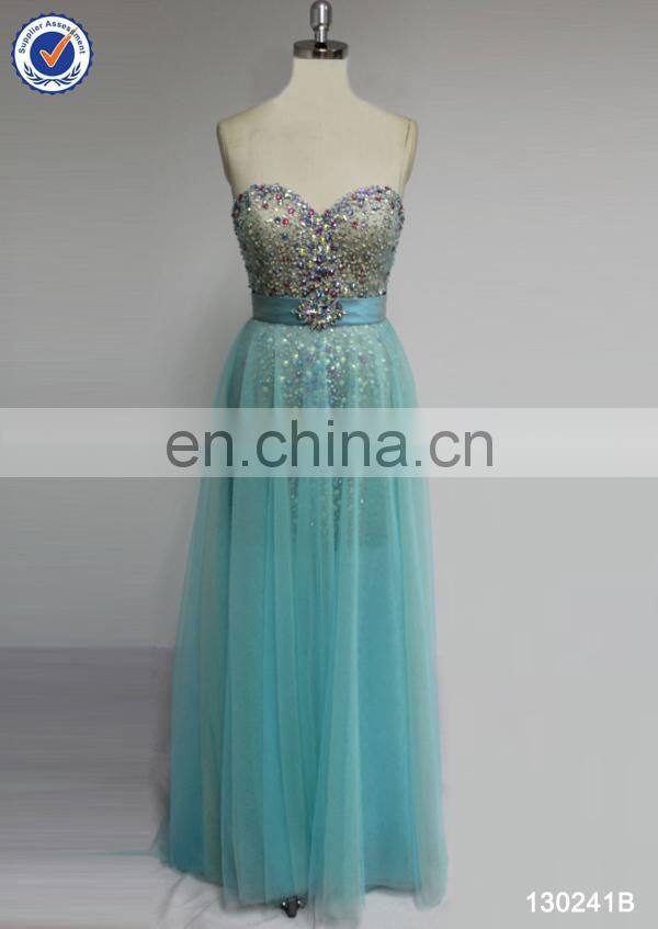 2014 latest design sweetheart beaded quinceanera dresses with detachable skirt