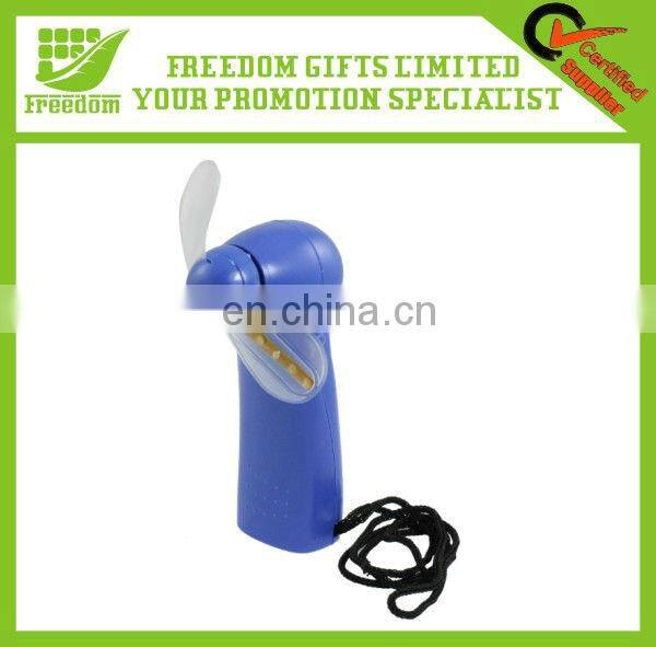 High Quality Plastic Logo Mini Fan