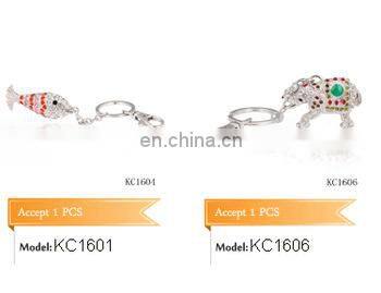 New Hot Selling Personalized Gold Antlers Pendant Keychain