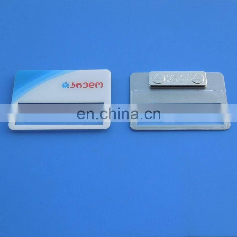 custom magnetic name school badges,printing metal badge lapel pins