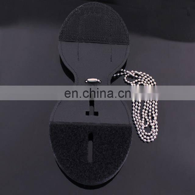 Oval custom badge holder