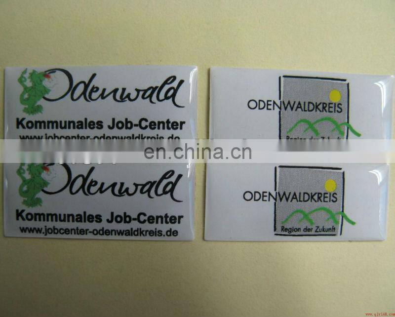 Hot Selling Promotional epoxy resin dome sticker