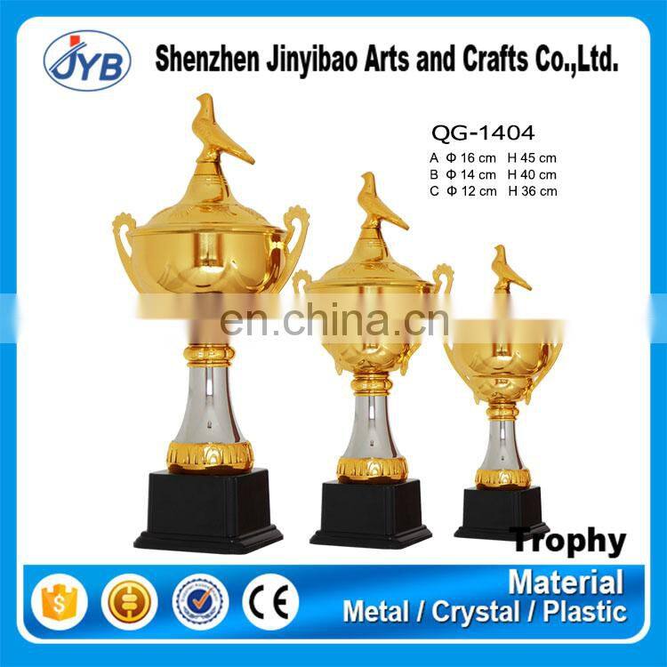 Extra large Football/basketball Sports Gold Metal Trophy Cups
