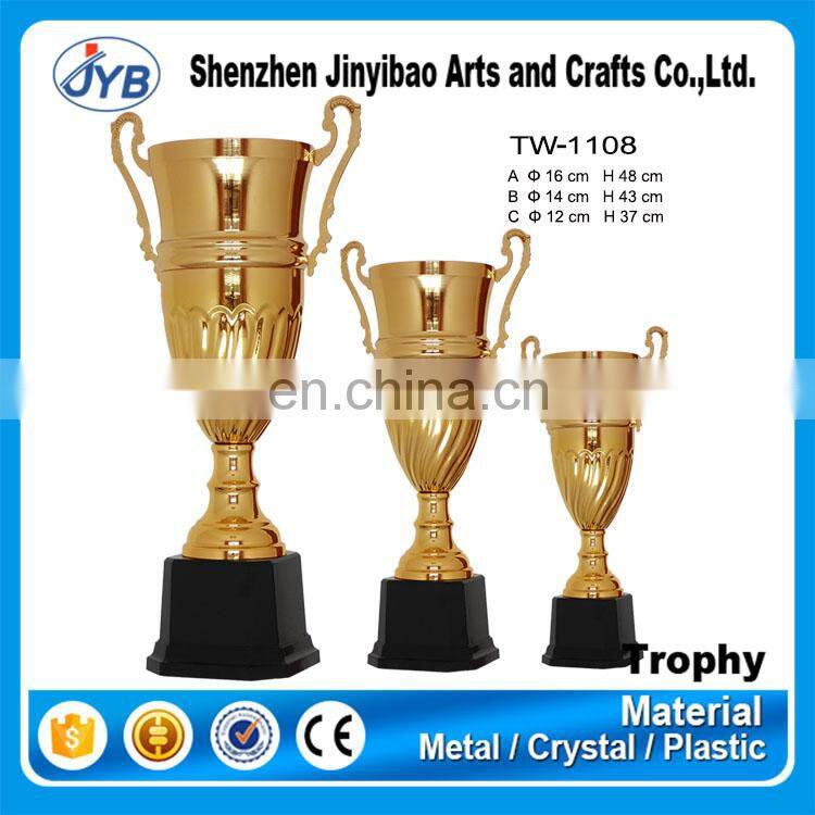 Extra large Football/basketball Sports Gold Metal Trophy Cups