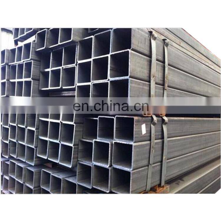Pre galvanized square hollow section/Q235 Welded rectangular steel tube /galvanized 18x18 steel tube
