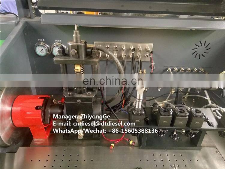 CR815 Diesel Common rail injection pump test bench with original cp3 pump