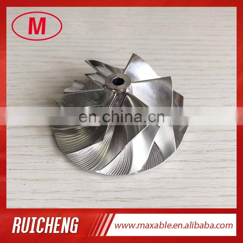 TD04HL reverse 6+6 blades 47.10/63.40mm turbo milling/aluminum 2618/billet compressor wheel