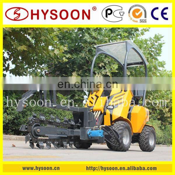China CE Approved Multifunctional Articulated Mini Wheel Digger for Sale
