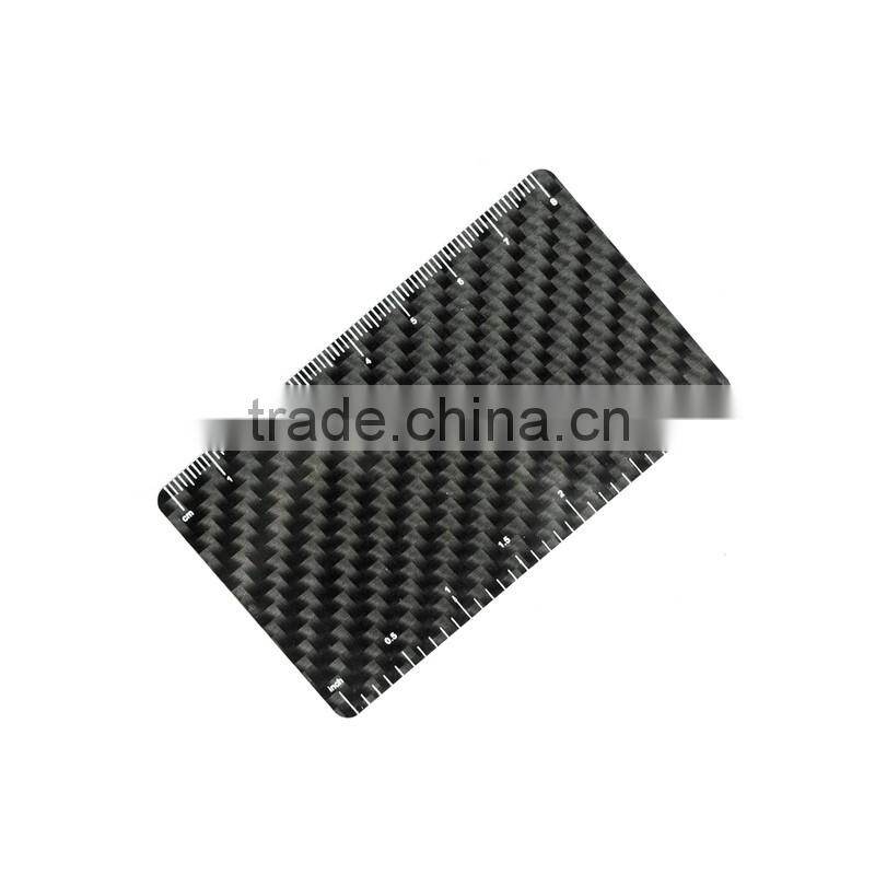 Extraordinary Gorgeous Carbon Fiber Professional Wide Ruler