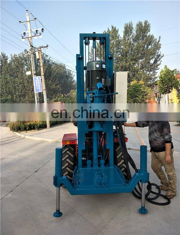 Truck mounted borehole drilling rig prices / 200m deep hydraulic borehole water well drilling rig