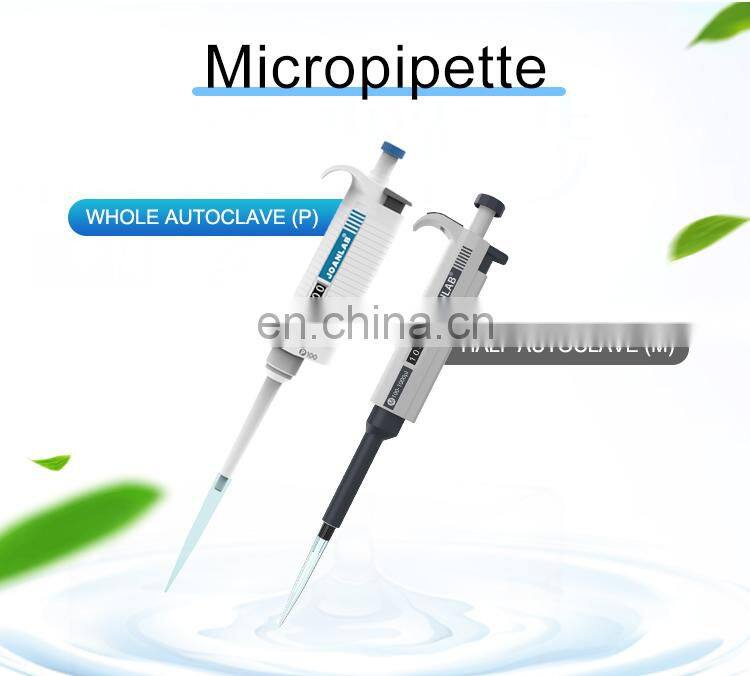 JOAN Lab Adjustable Microliter Pipettes Manufacturers