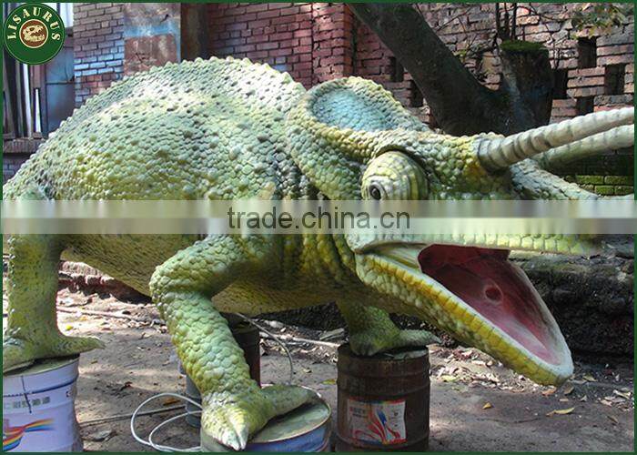 Lisaurus-J Lisaurus simulation animatronic lizard for decoration