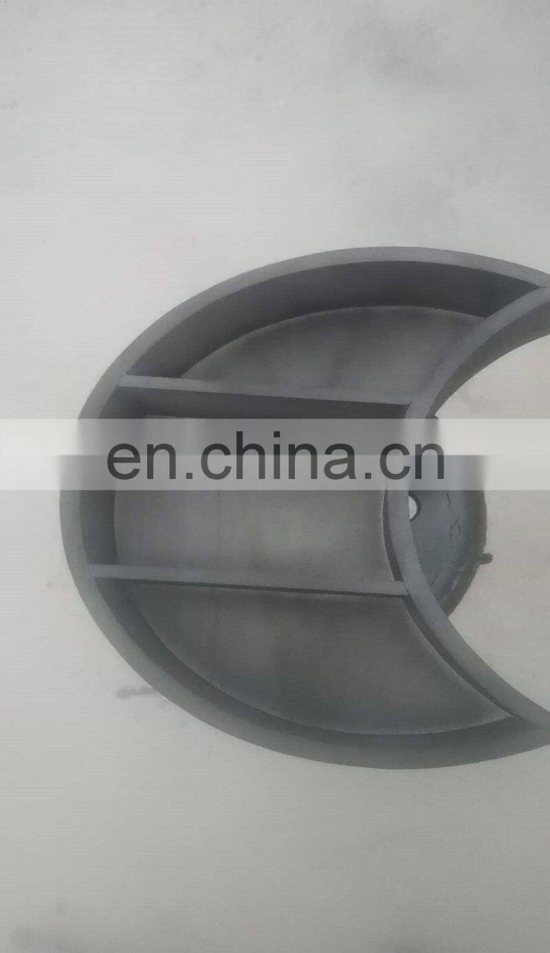 popular wood half moon hanging wall floating shelf for home decoration