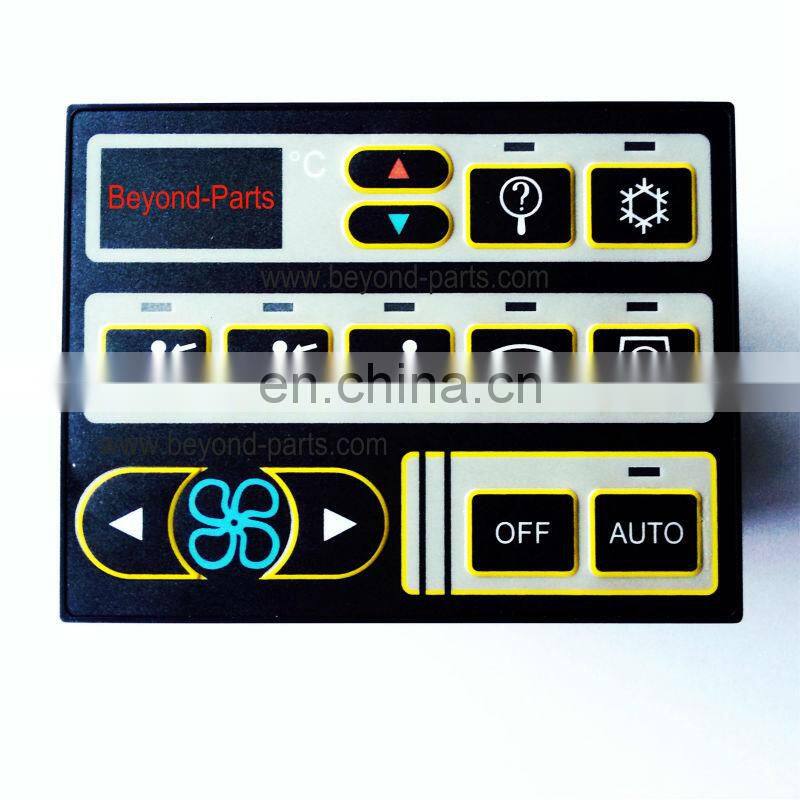 Volvo excavator air condition control panel 14541344