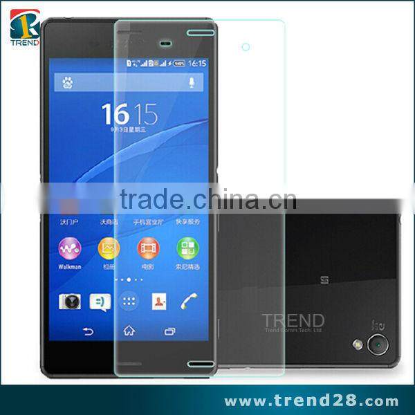 for sony Xperia z3 0.33mm clear tempered glass screen protector