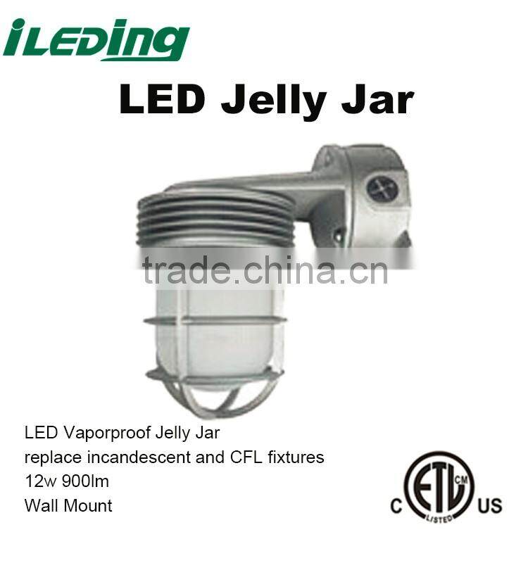 Long lifespan Vaporproof Light fixture LED Jelly Jar