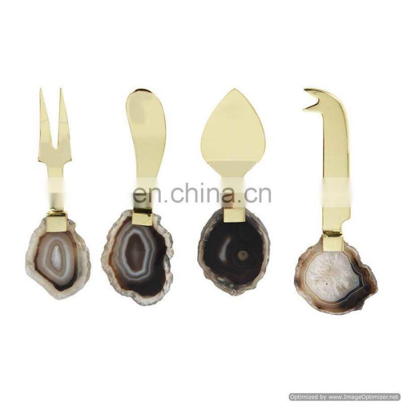 black & gold cutlery