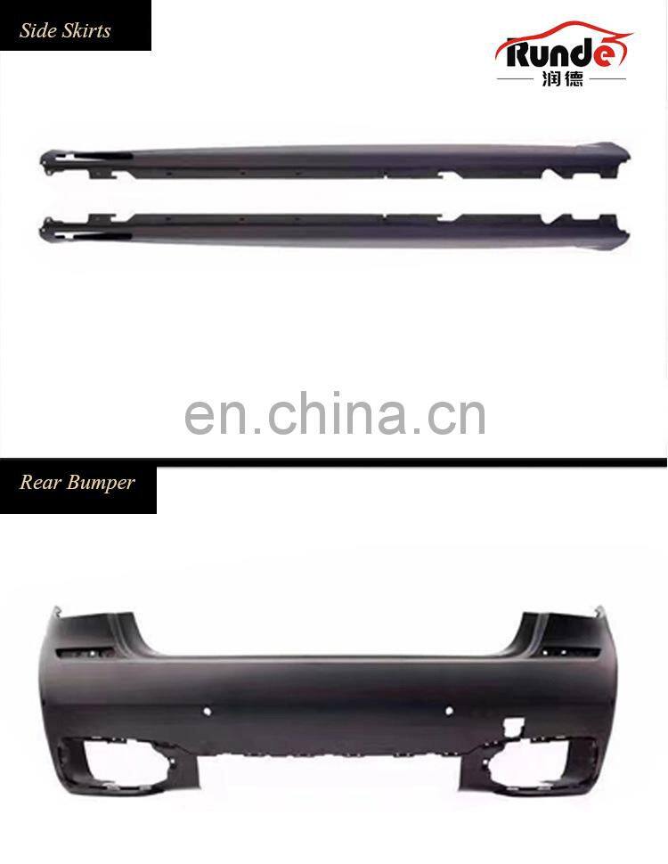 Runde Modified 760M Style PP Material Body Kit For 2016-In BMW 7 Series G11 G12 Front Bumper Rear Bumper Side Skirt Exhaust