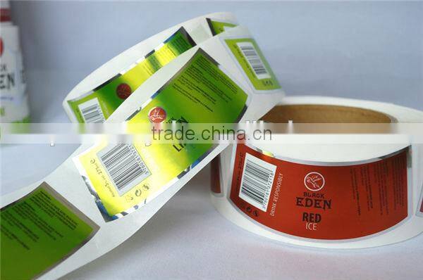 Qualified water resistant for glass industry label sticker