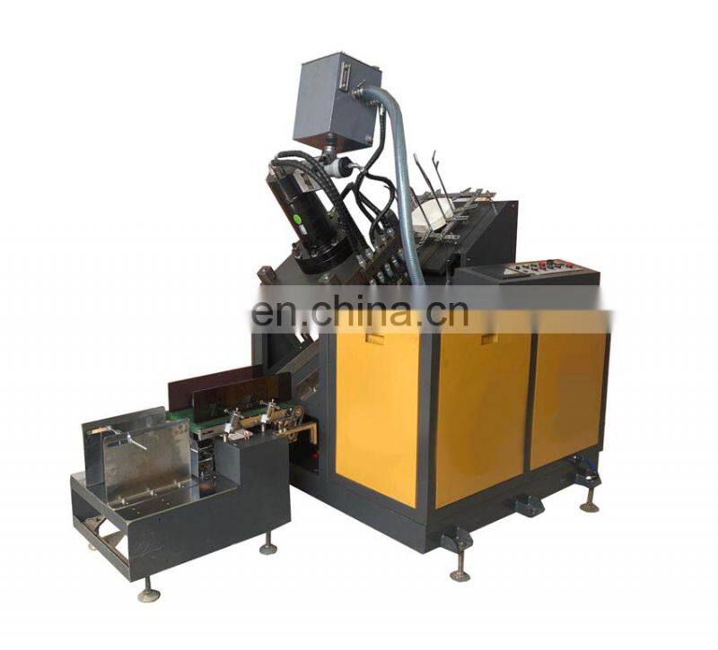 PP450H Automatic party round big gold paper plate making machine, rectangular dinner metallic deep tray forming equipment