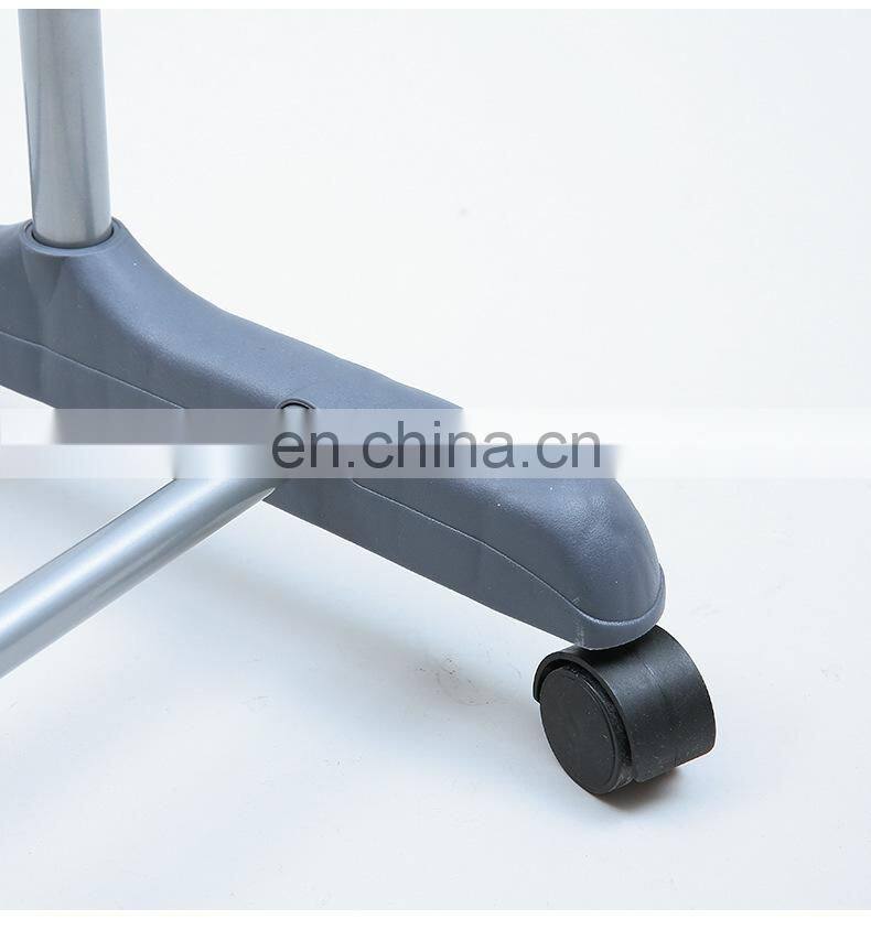 3 Tier Rolling Clothes Drying Rack Adjustable Laundry Rack with Foldable Wings Shape household hangers