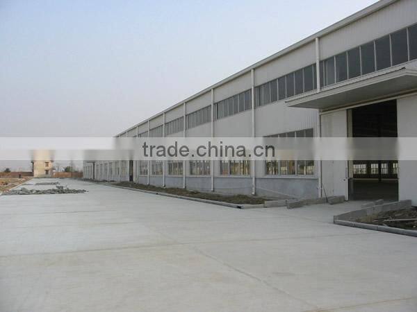 Hot dipped galvanized steel structure cost of warehouse construction