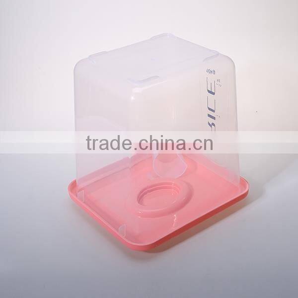 10KG The large capacity plastic rice storage bucket