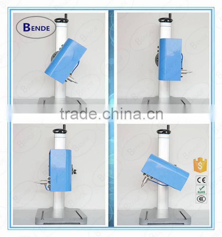 Air marking machine on metal surface with fast speed
