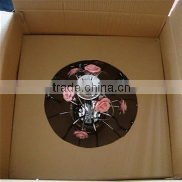 modern ceramics flower crystal chandelier