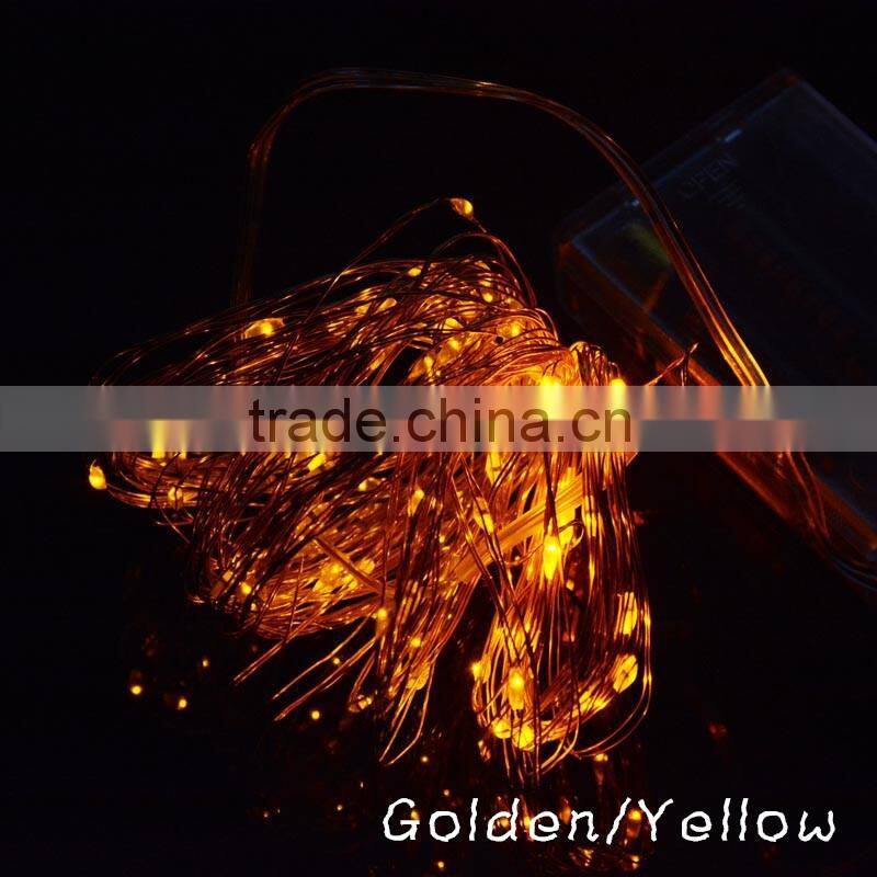 4.5V 3*A Battery Powered Micro led Copper Wire Led String Lights