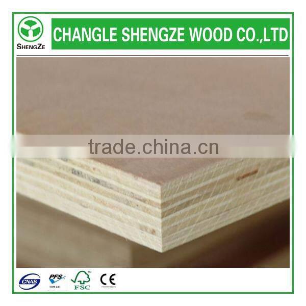 furniture garde plywood with good quality and best price from shengze wood