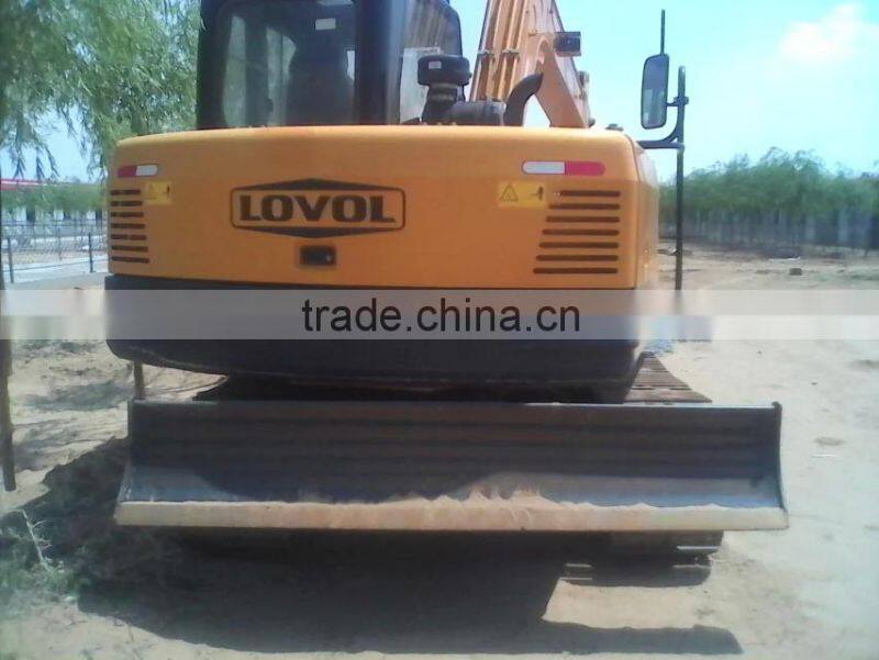 Used 8 ton excavator LOVOL 80G excavator for sale