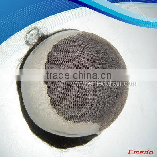 Best Quality Invisible Silk Base Women Hair Toupee