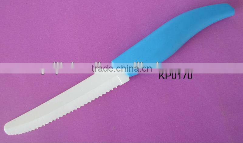 kitchen ceramic serrated knife