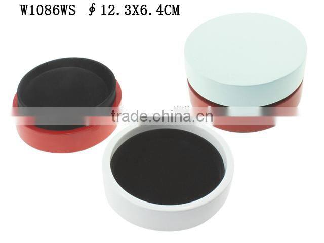 Round Wooden Painted Watch Gift Box W1086WS