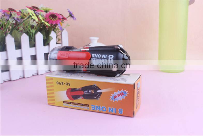 8 in 1 multi-function screwdriver, made in China, hot sale in Japan!