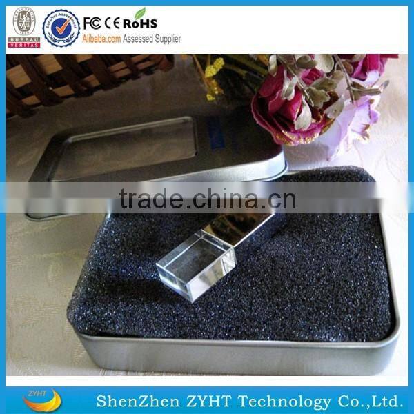wholesale crystal usb flash drive for promotional gifts 4gb 8gb thumb drive