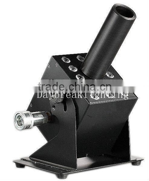 4PCS LED CO2 JET MACHINE 4 units per set for 1 Cylinder design , convenient co2 jet machine with led 12 x 3W RGB 3in1